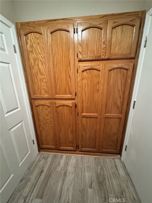 interior details with wood-type flooring