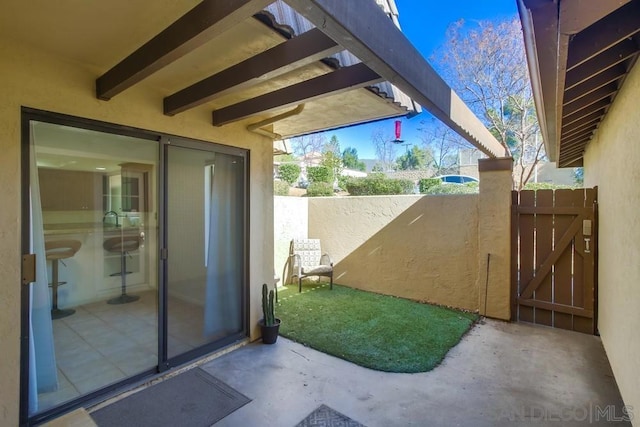 view of patio / terrace