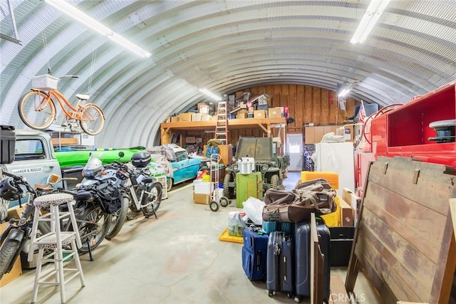 view of storage room