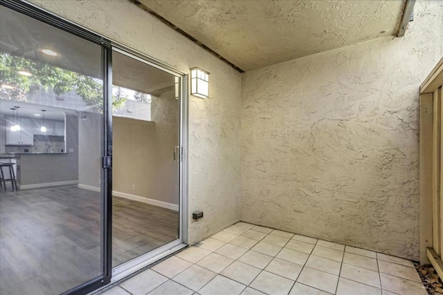 bathroom featuring tile patterned flooring