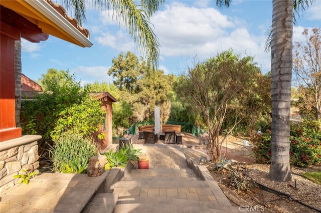 view of patio