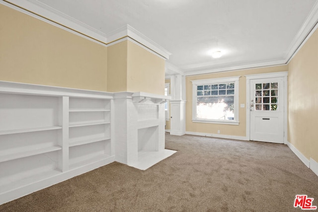 spacious closet featuring carpet