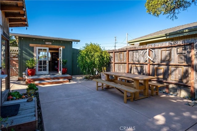 view of patio / terrace