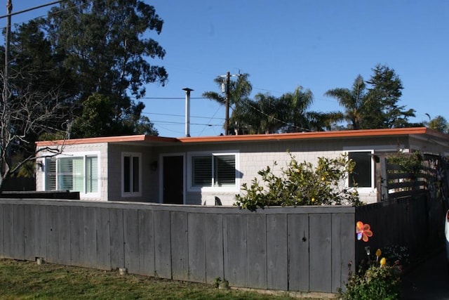 view of back of house