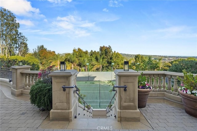 view of patio