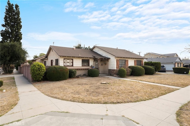 view of ranch-style home