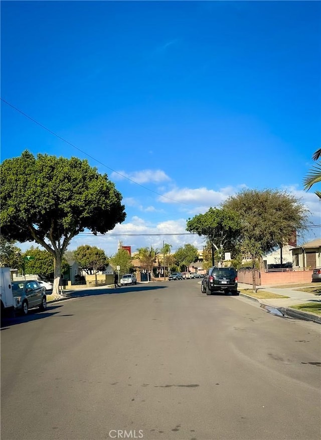 view of street