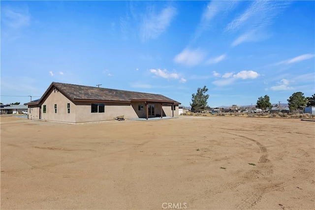 view of rear view of property