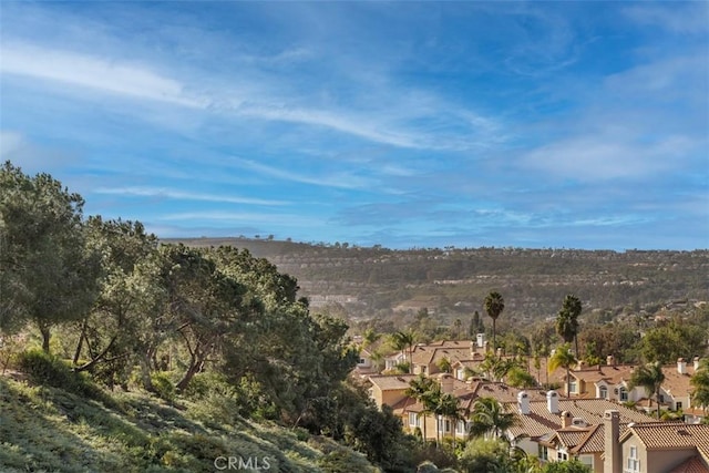 view of local wilderness with a residential view