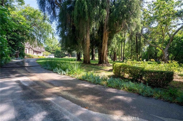 view of road