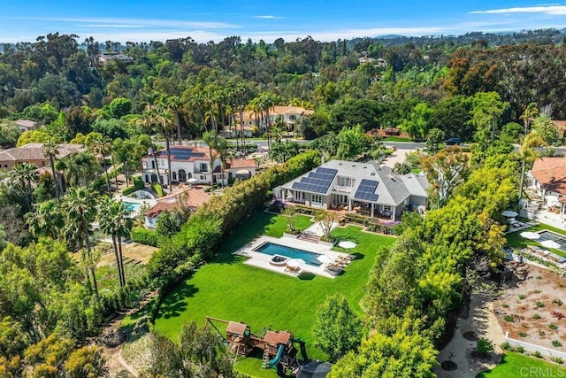 16625 Via Lago Azul, Rancho Santa Fe, CA 92067 - view of subject property featuring a pool