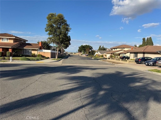 view of road