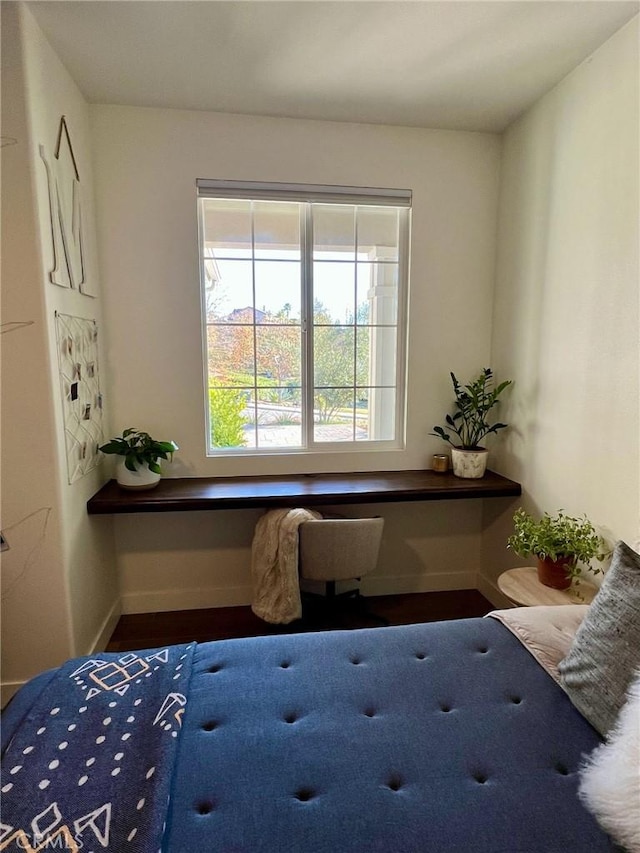 unfurnished room featuring hardwood / wood-style floors