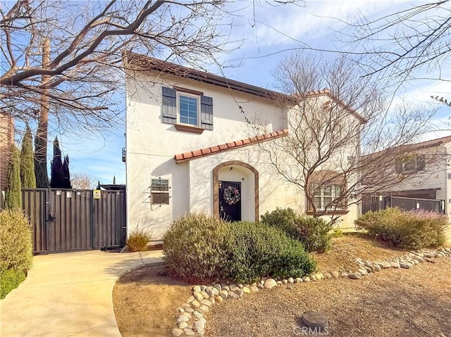 view of mediterranean / spanish-style home