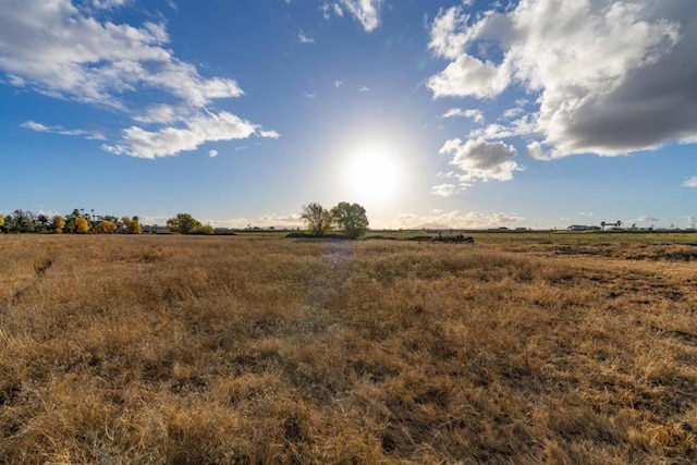 view of nature with a rural view