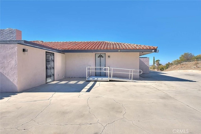 exterior space with a patio area