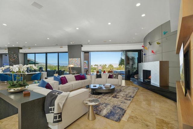 view of living room