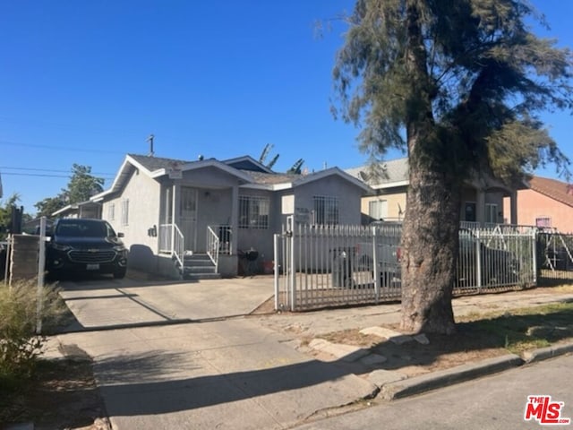 view of bungalow-style house