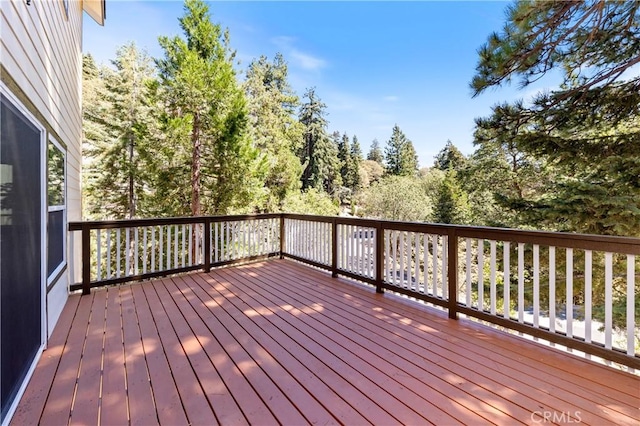 370 Auburn Dr, Lake Arrowhead, CA 92352 - view of deck