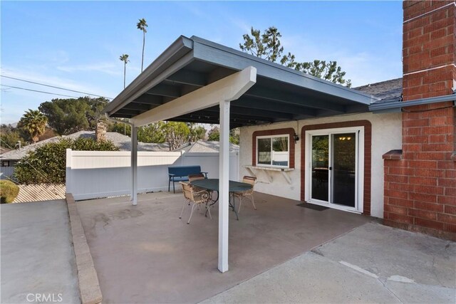 view of patio / terrace