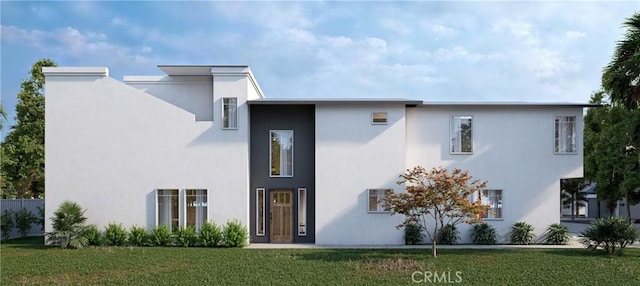 364 Mccarthy Ave, Oceano, CA 93445 - view of front of home with stucco siding and a front lawn