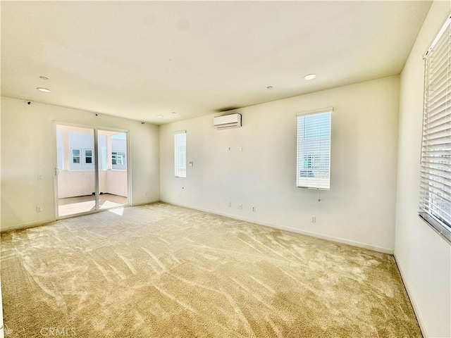 148 Stage, Irvine, CA 92618 - spare room with light colored carpet and a wall unit AC