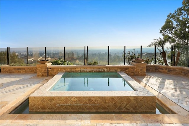 2598 E Temblor Ranch Dr, Brea, CA 92821 - view of swimming pool featuring an in-ground hot tub