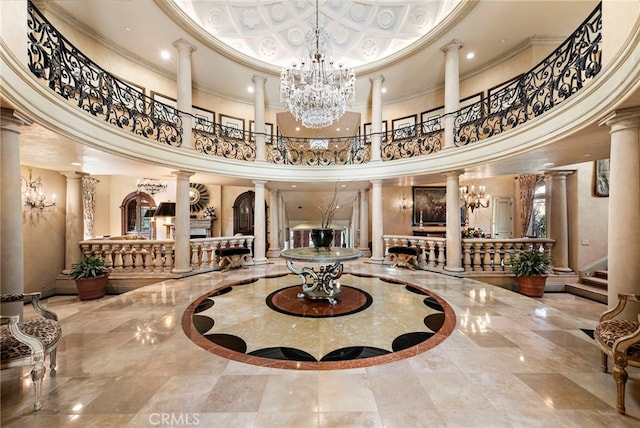 view of building lobby