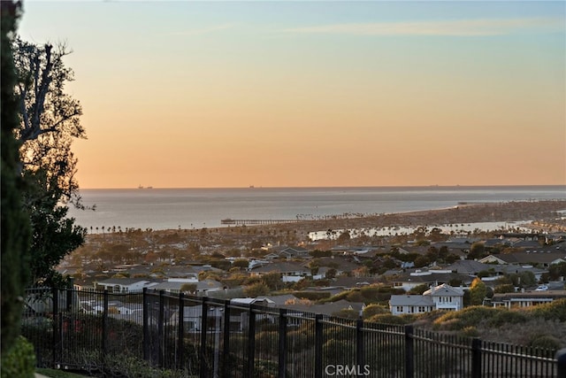 property view of water