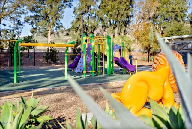 view of communal playground