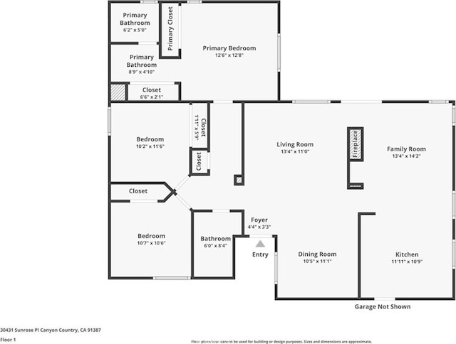 30431 Sunrose Pl, Canyon Country, CA 91387 - view of room layout