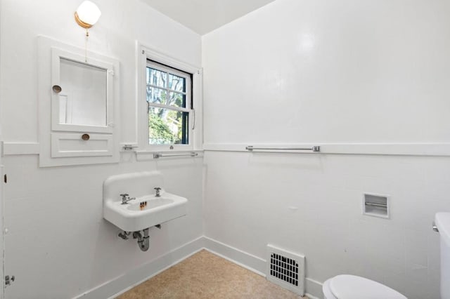 bathroom with toilet