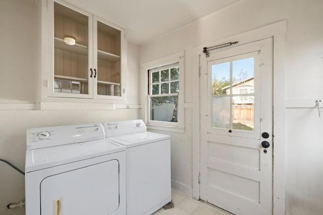 laundry area with washer and dryer