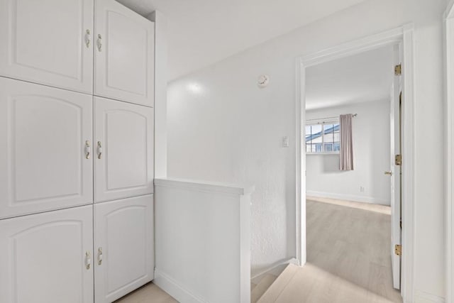 bathroom featuring hardwood / wood-style floors