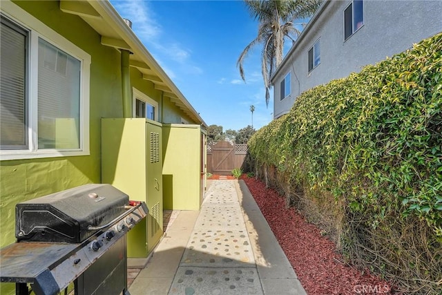 exterior space featuring a patio