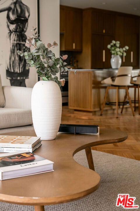 interior space featuring hardwood / wood-style floors