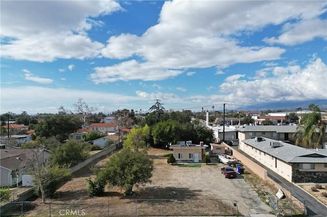drone / aerial view