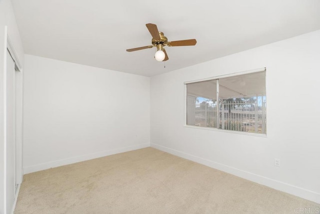 26405 Cherry Hills Blvd, Menifee, CA 92586 - carpeted spare room with baseboards and ceiling fan