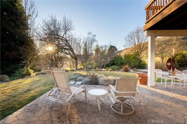 view of patio