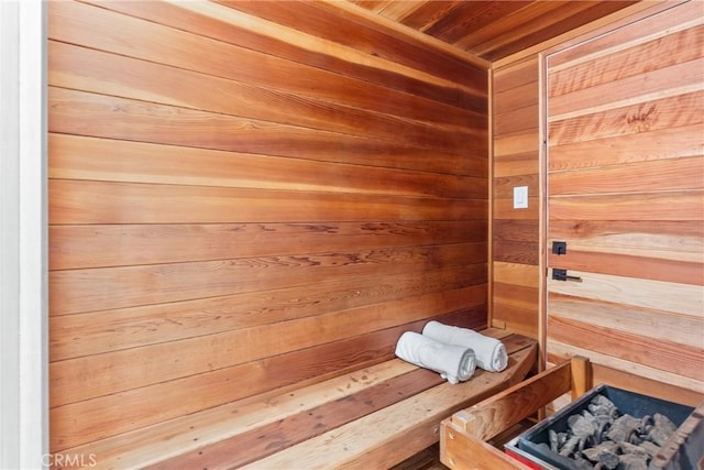 view of sauna / steam room