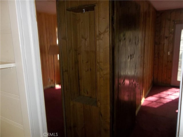 1149 Apple Ave, Wrightwood, CA 92397 - corridor with wood walls