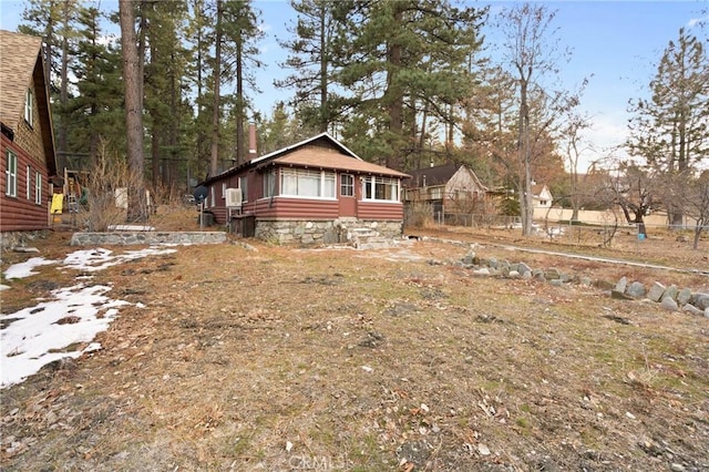 1149 Apple Ave, Wrightwood, CA 92397 - view of property exterior with a chimney