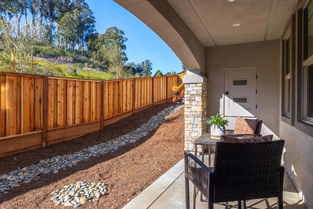 view of patio / terrace