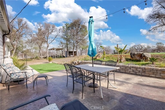 view of patio / terrace