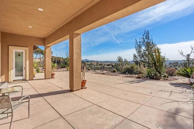 view of patio / terrace