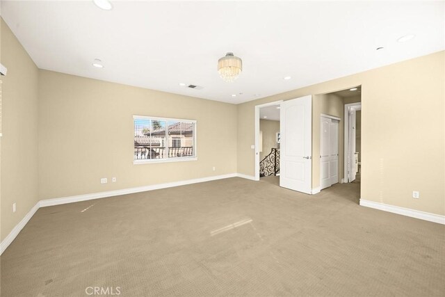 518 W Bencamp St, San Gabriel, CA 91776 - unfurnished bedroom featuring carpet floors and recessed lighting