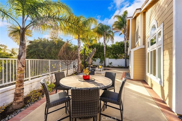 view of patio / terrace