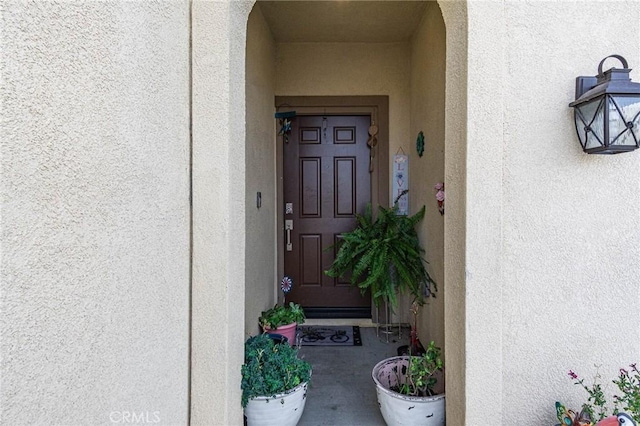 view of entrance to property