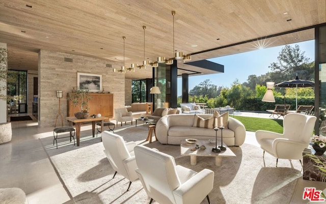 view of patio / terrace featuring outdoor lounge area