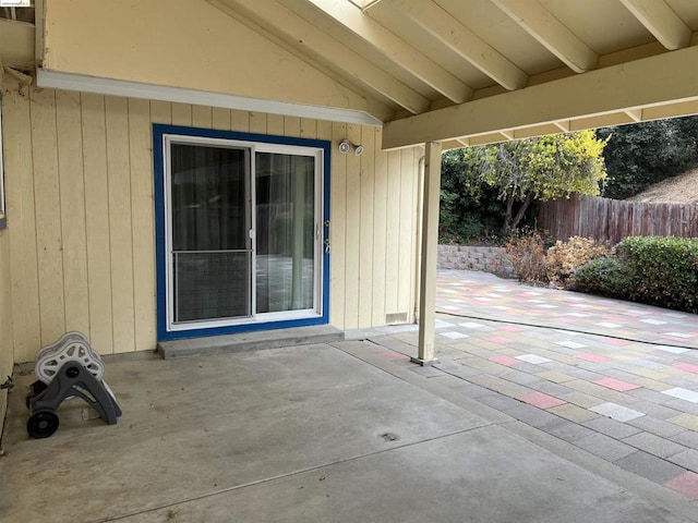 view of patio / terrace